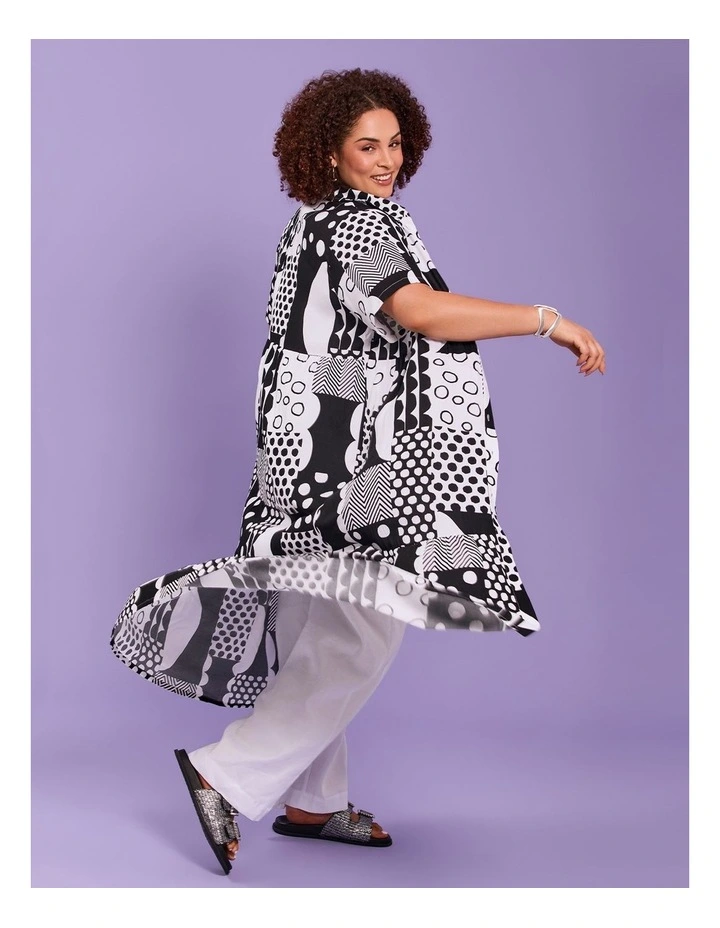 Bamboo Getaway Dress in Print image 6