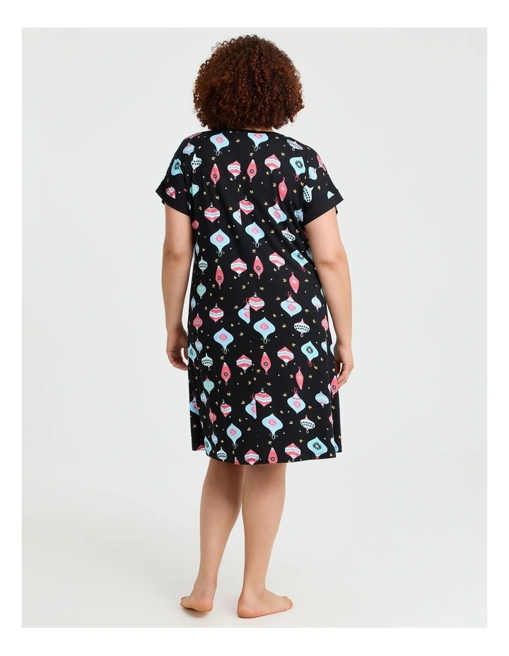 Bamboo Bauble Nightie in Print image 2