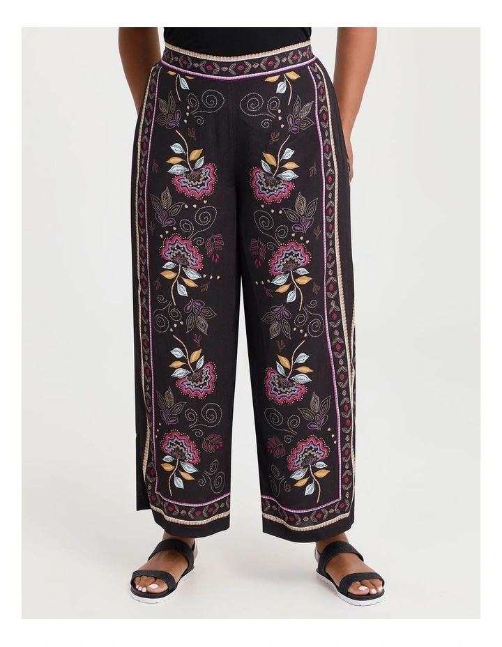 Natural Blooms Wide Leg Pant in Print image 1