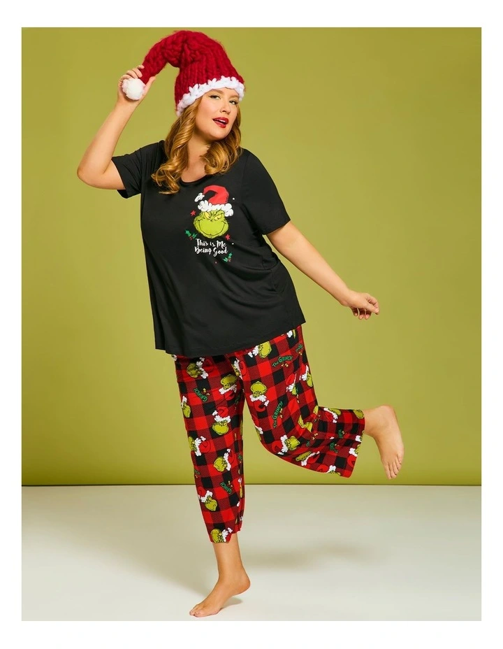 The Grinch Pyjama Pant in Multi image 4