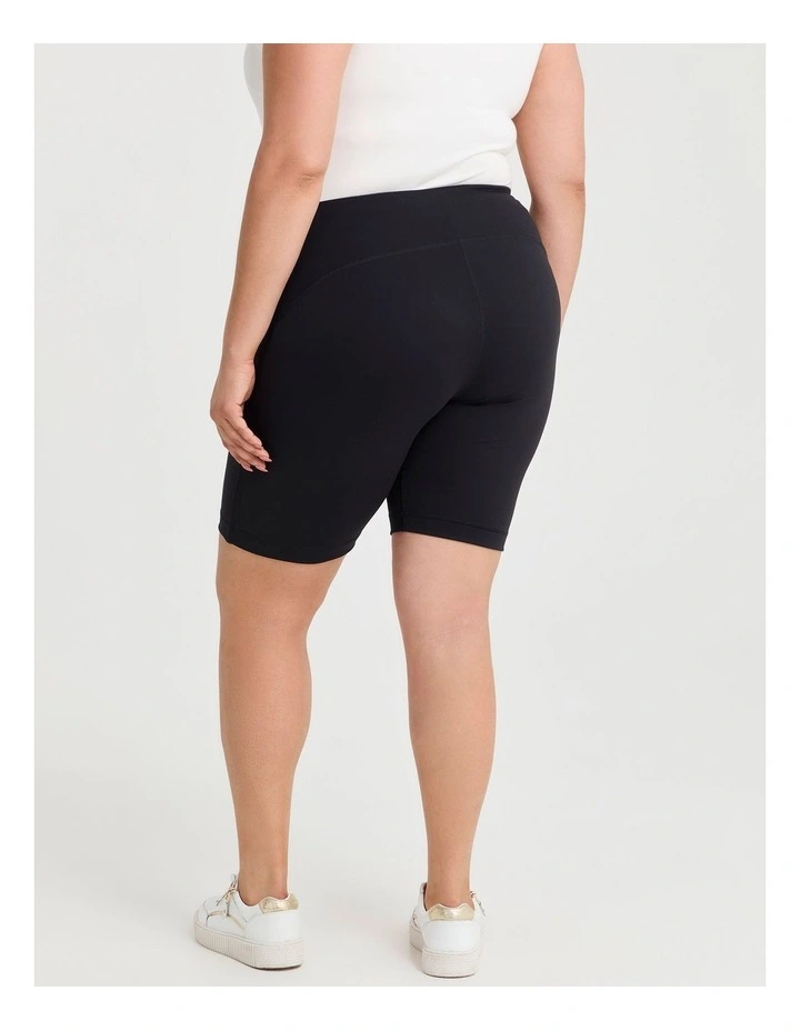 Cloud Touch Bike Short in Black image 2