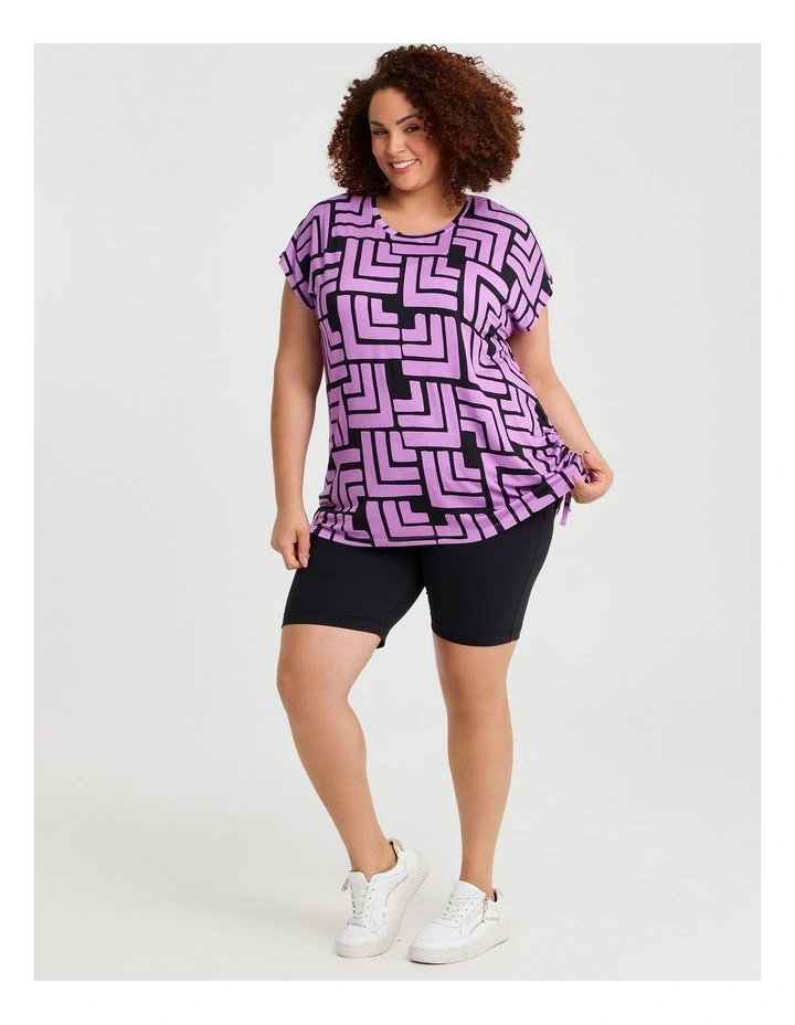 Cloud Touch Bike Short in Black image 3