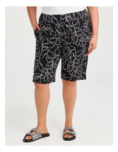 Bliss Stretch Short Floral Print