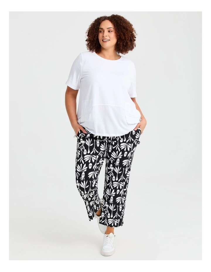 Pima Cotton Retreat Top White image 2