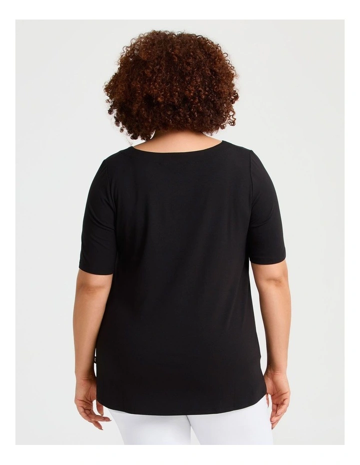 Natural Stars Align Top Black image 2