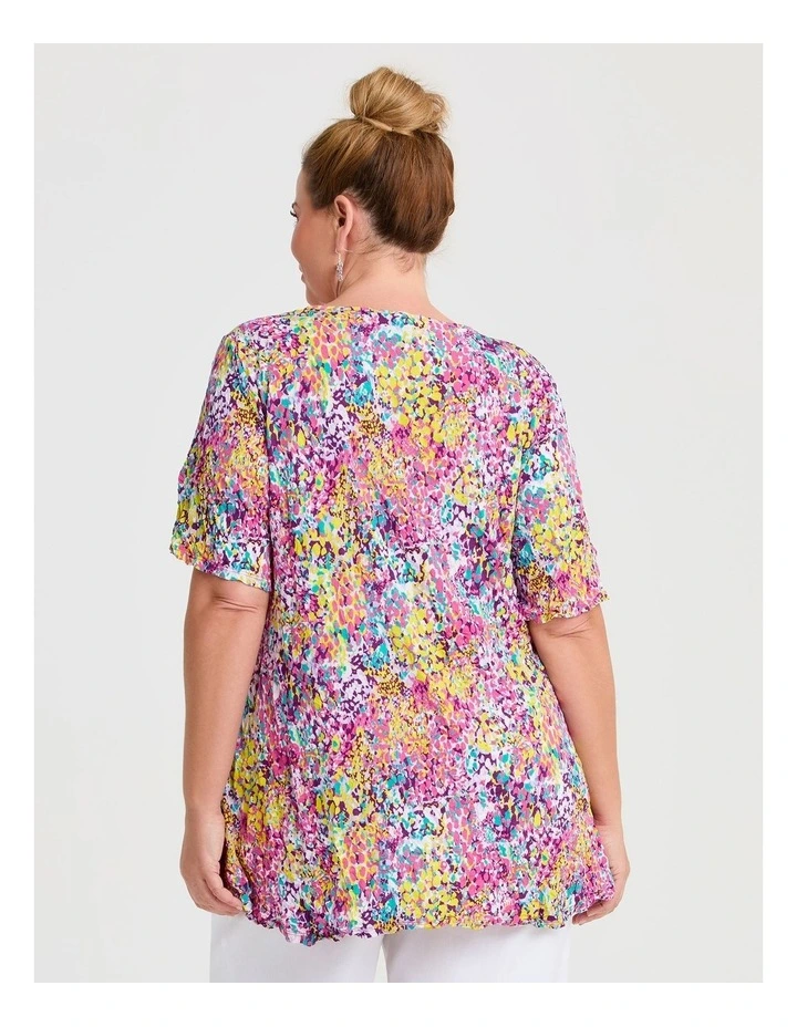 Panel Detail Crushed Top Multi Print image 2