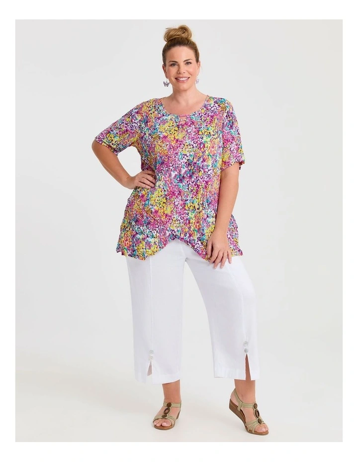 Panel Detail Crushed Top Multi Print image 3