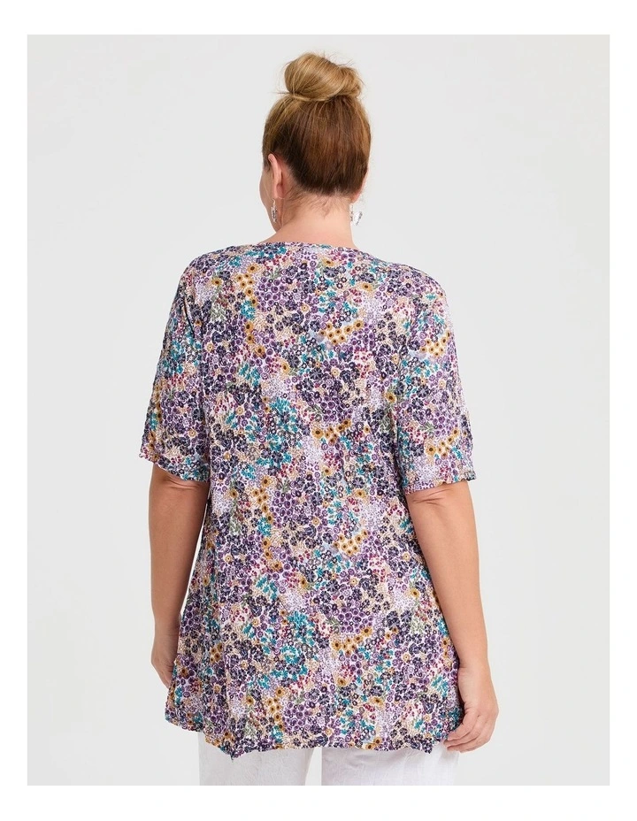 Panel Detail Crushed Top Ditsy Floral image 2