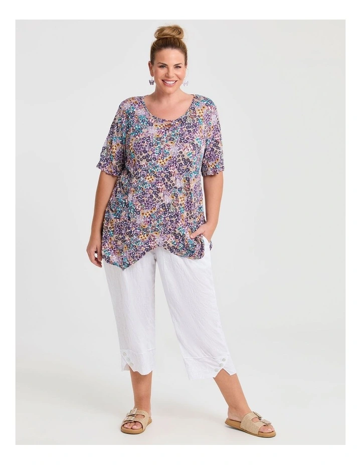 Panel Detail Crushed Top Ditsy Floral image 3