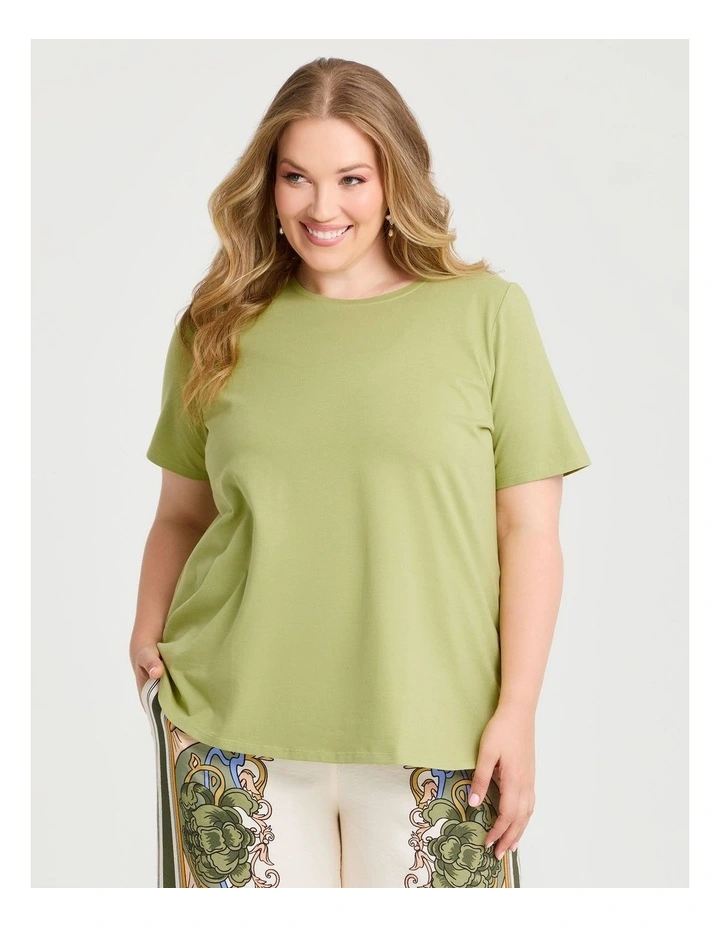 Good Earth Australian Cotton Crew Neck T-shirt image 1