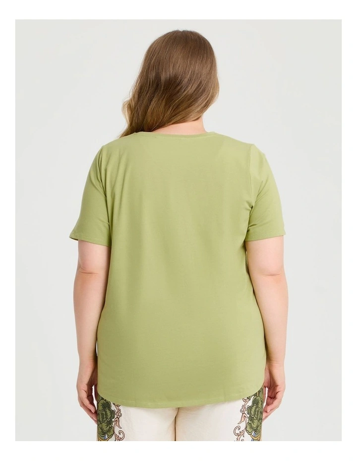 Good Earth Australian Cotton Crew Neck T-shirt image 2