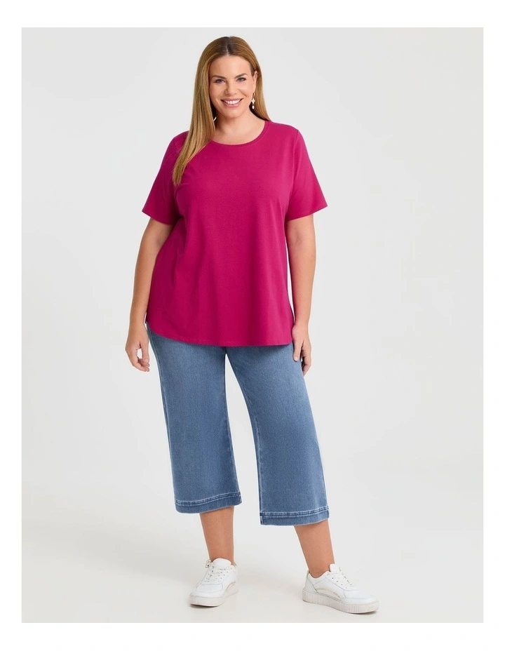 Good Earth Australian Cotton Crew Neck T-shirt image 3