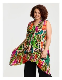 Natural Shadows Tunic in Multi