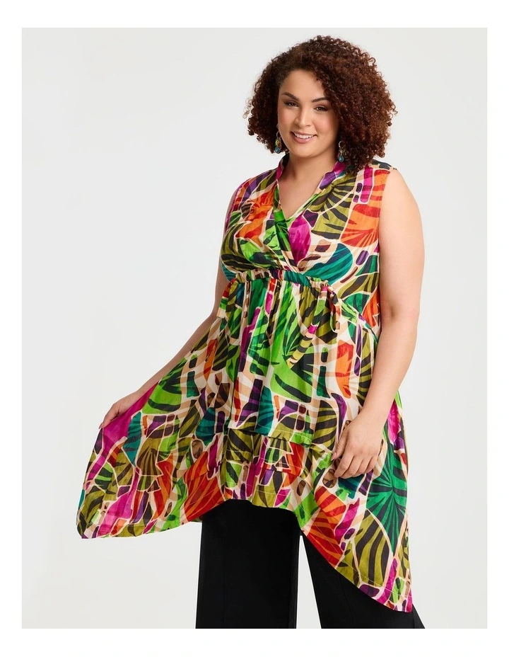 Natural Shadows Tunic in Multi image 1