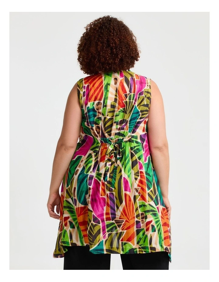 Natural Shadows Tunic in Multi image 2