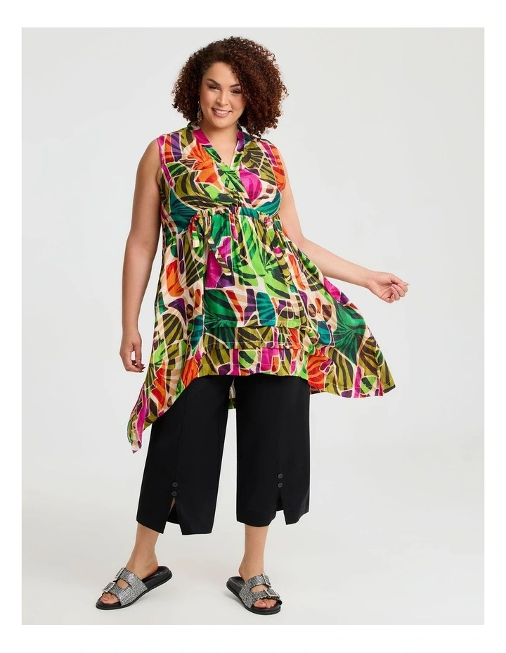 Natural Shadows Tunic in Multi image 3