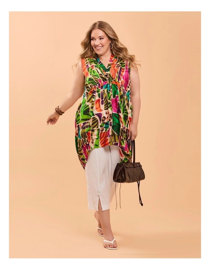 Natural Shadows Tunic in Multi image 5