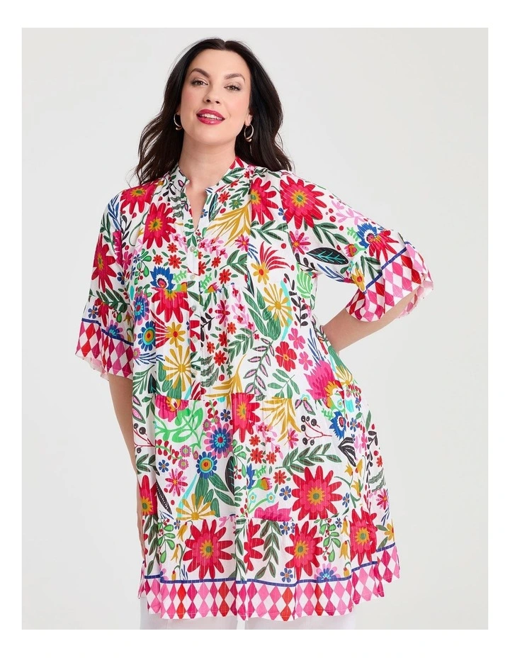 Natural Fiesta Tunic Print image 1