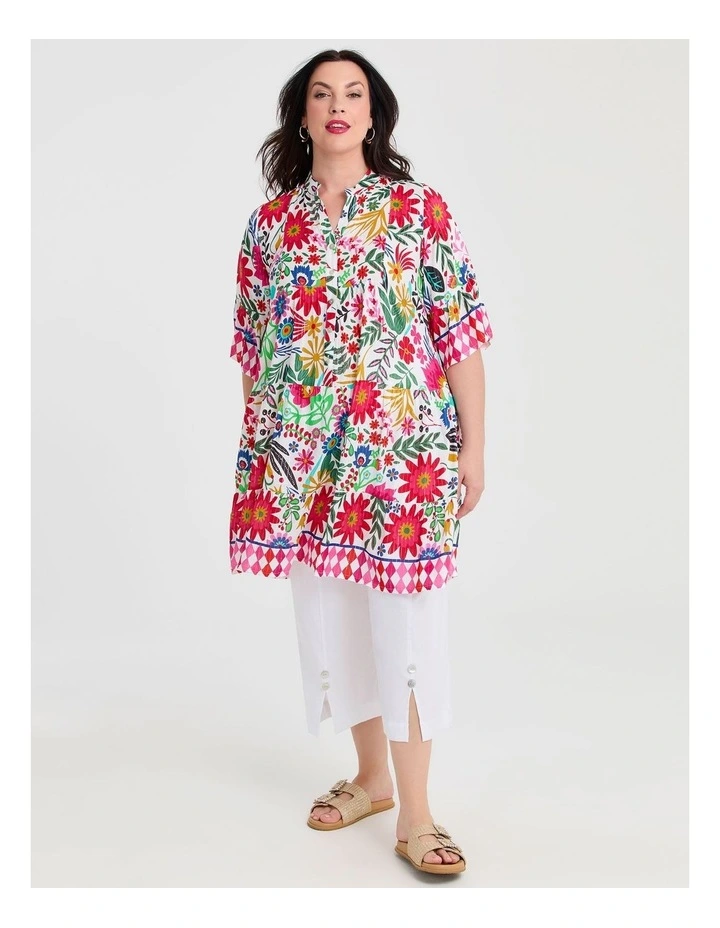 Natural Fiesta Tunic Print image 2