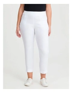 Tall Editorial Pocket Taper Pant White