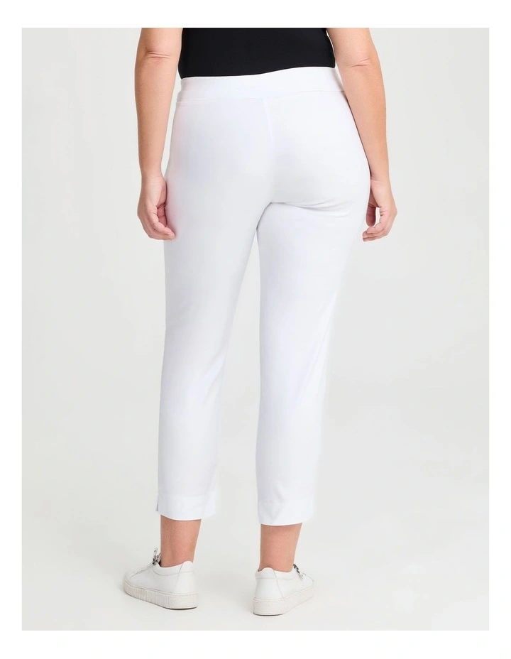Tall Editorial Pocket Taper Pant White image 2