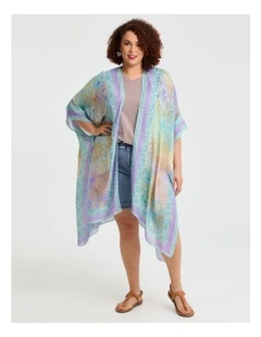 Mandella Cape Kimono Multi