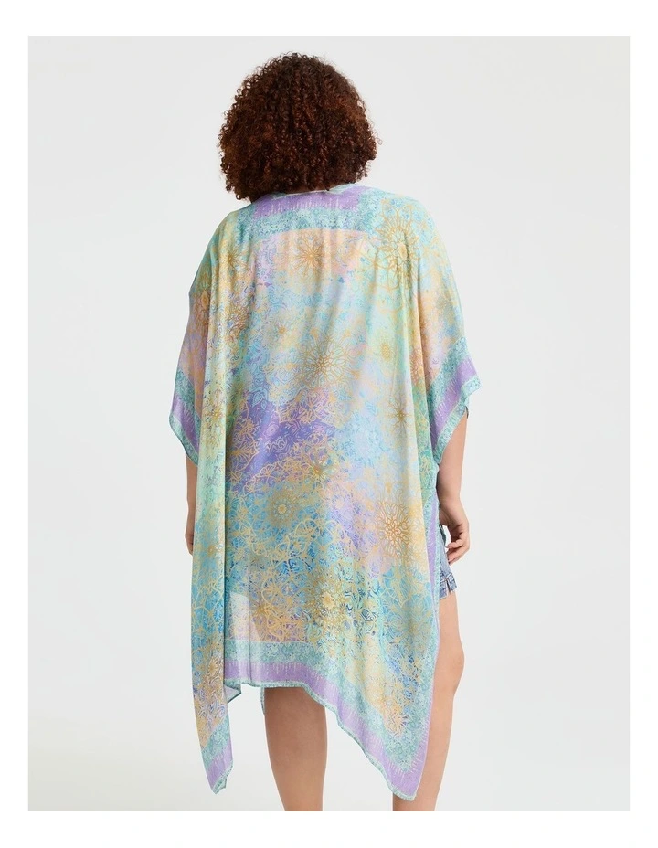 Mandella Cape Kimono Multi image 2