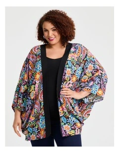 Festive Abstract Cape Multi
