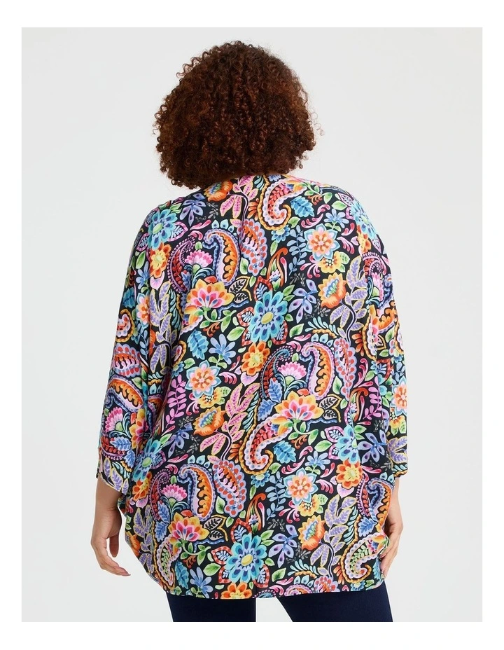 Festive Abstract Cape Multi image 2