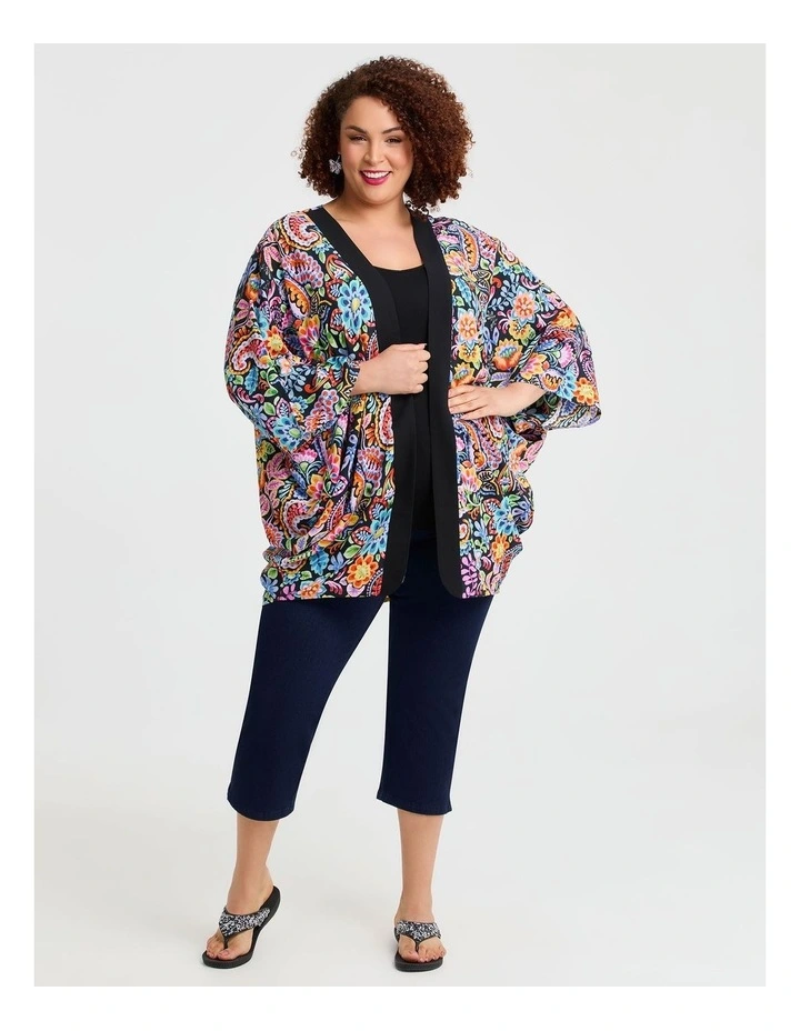 Festive Abstract Cape Multi image 3