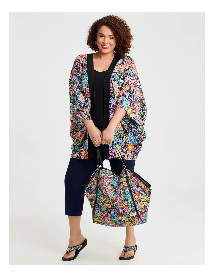 Festive Abstract Cape Multi image 4