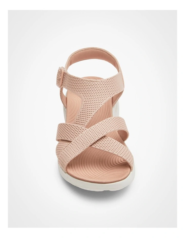 Knit Flex Comfort Sandal in Blush image 3