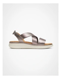 Cushion Flex Sandal in Pewter