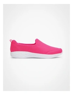 Slip On Mesh Sneaker in Pink
