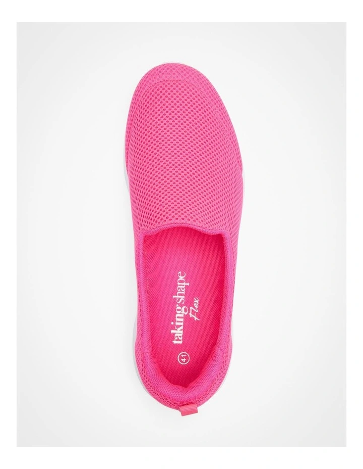 Slip On Mesh Sneaker in Pink image 4