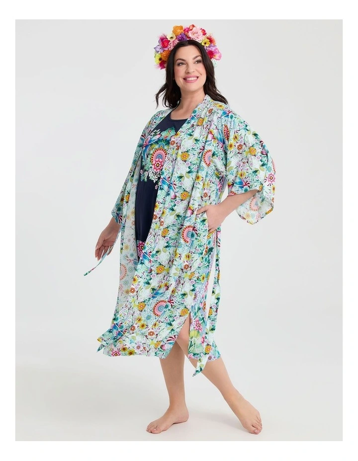Catalina Benedict Robe Print image 4