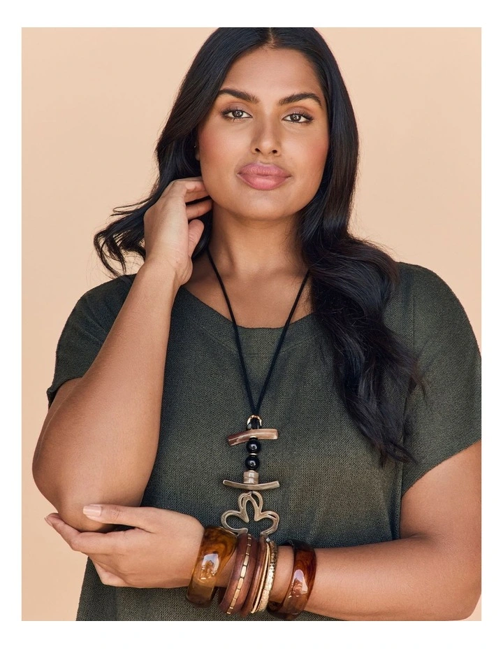 Lena Gauze Overtop in Olive image 4