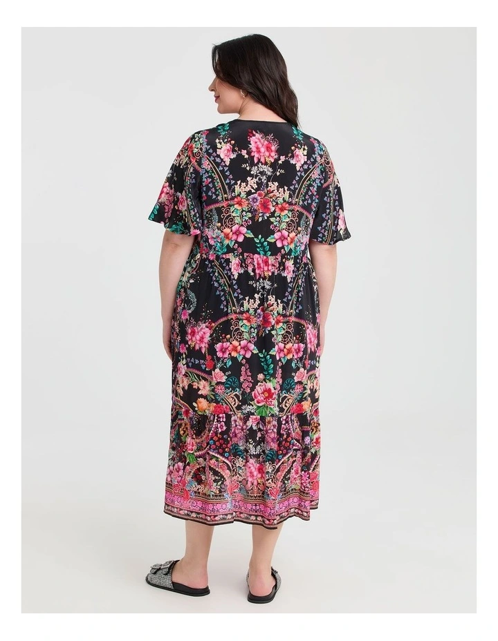 Natural Summer Days Dress in Print image 2