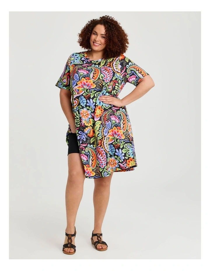Cotton Floral Days Dress Print image 4
