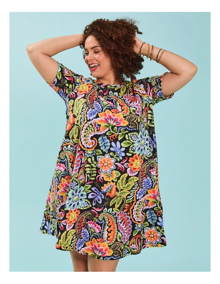 Cotton Floral Days Dress Print image 5