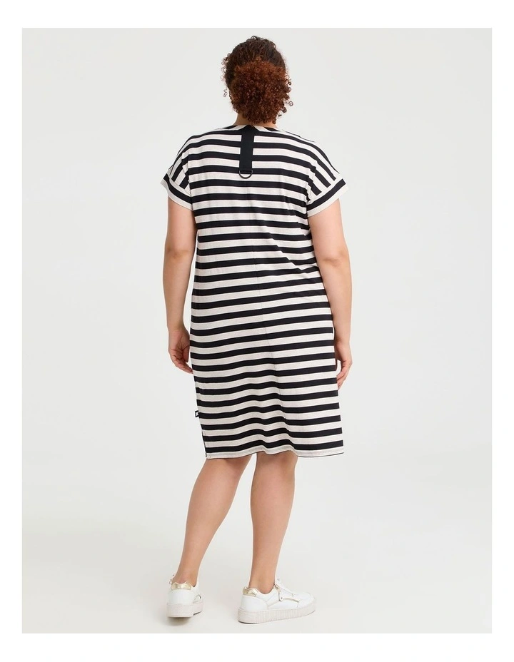 Natural Destination Dress in Stripe image 2