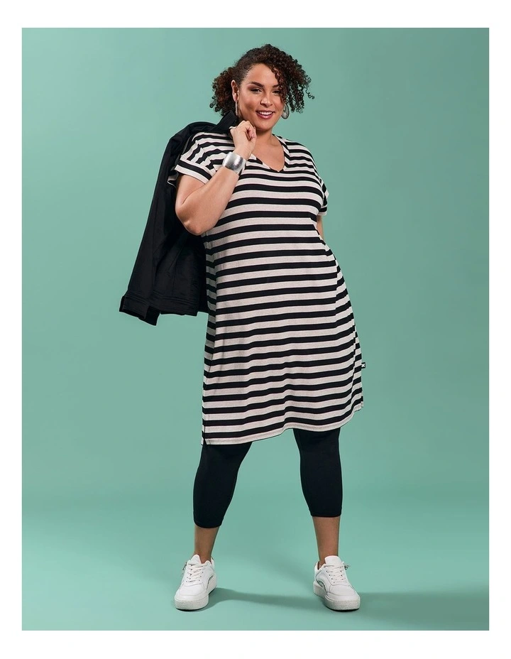 Natural Destination Dress in Stripe image 6