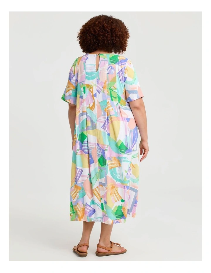 Summer Swing Natural Dress Print image 2