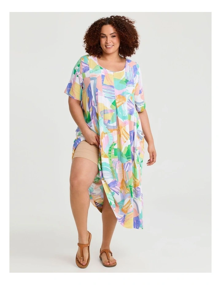 Summer Swing Natural Dress Print image 4