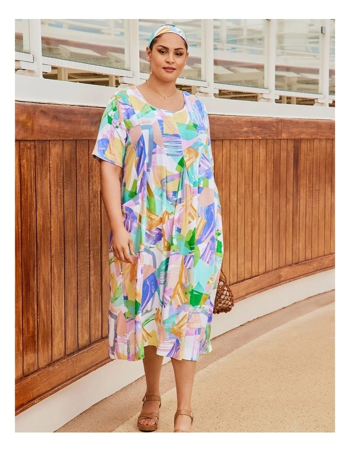 Summer Swing Natural Dress Print image 5