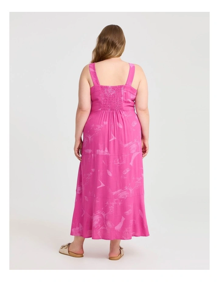 Natural Sunset Maxi Dress in Multi image 2