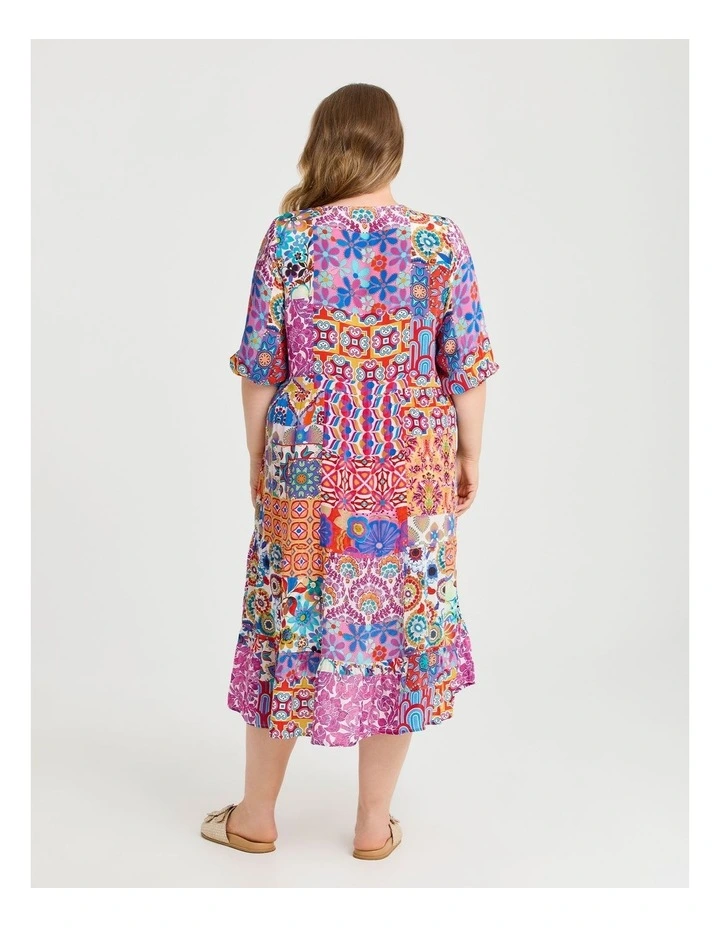 Natural Sunset Breeze Dress Print image 2