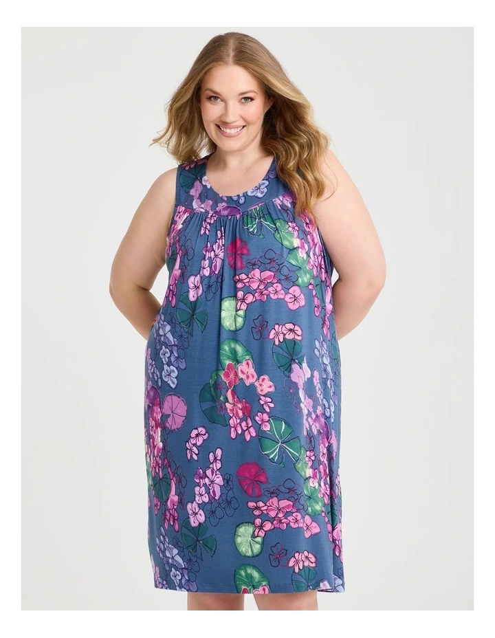 Bamboo Summer Bloom Nightie in Multi image 3