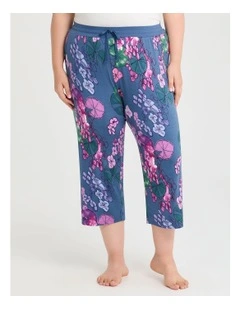 Bamboo Summer Bloom Pyjama Pant in Multi