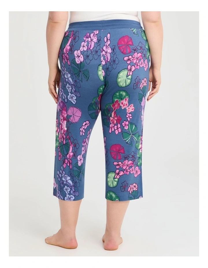Bamboo Summer Bloom Pyjama Pant in Multi image 2